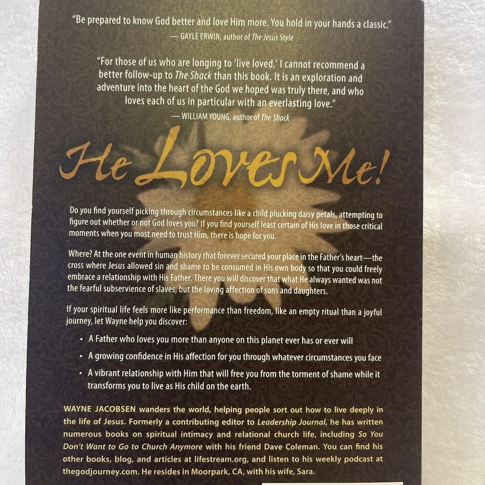 He Loves Me! Learning to Live in the Father's Affection by Jacobsen,‎ Wayne
